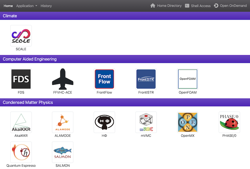 Home page
