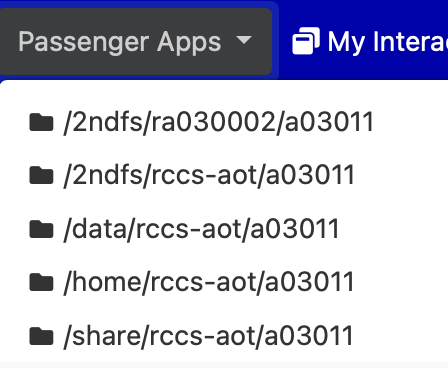 Click to Home Directory